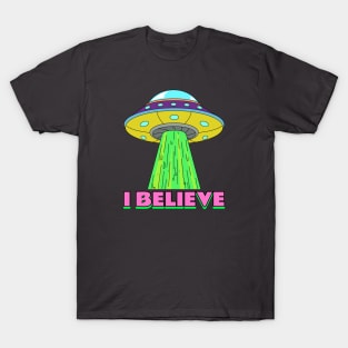 Trippy Alien Abduction T-Shirt